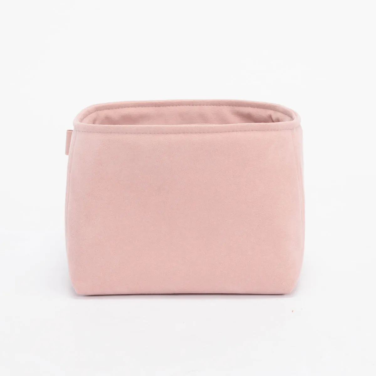 7 Rue Paradis Blush Alcantara Picotin 18 Bag Insert