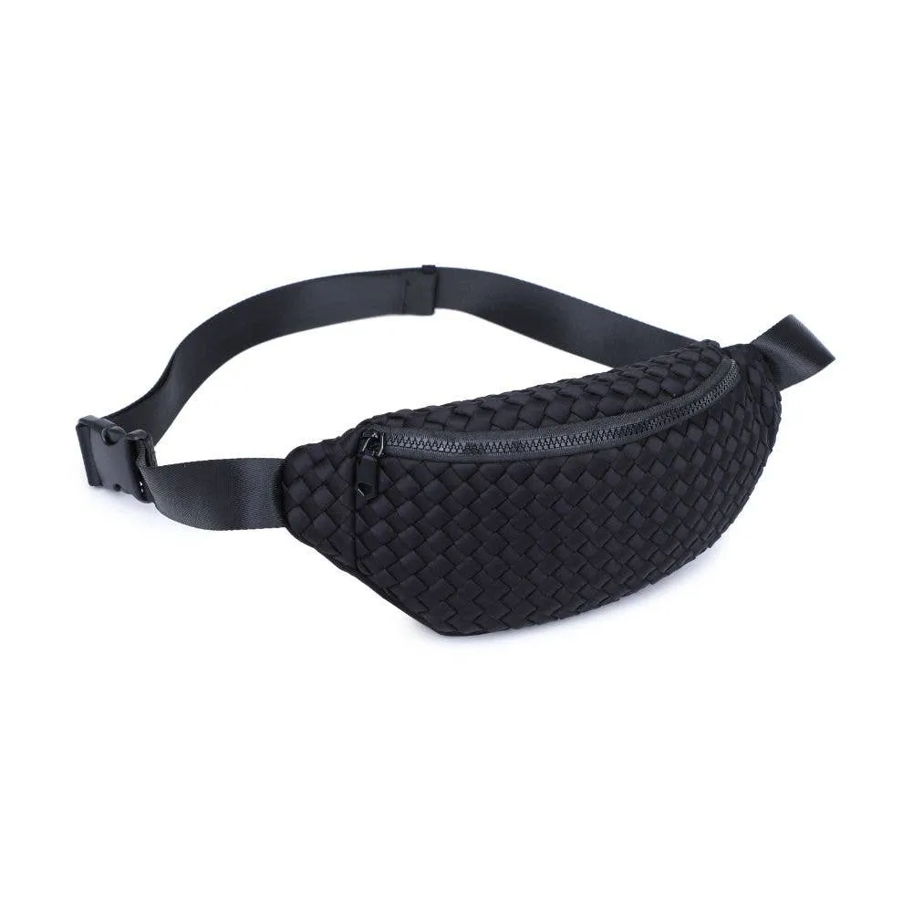 Aim High  Woven Neoprene Belt Bag