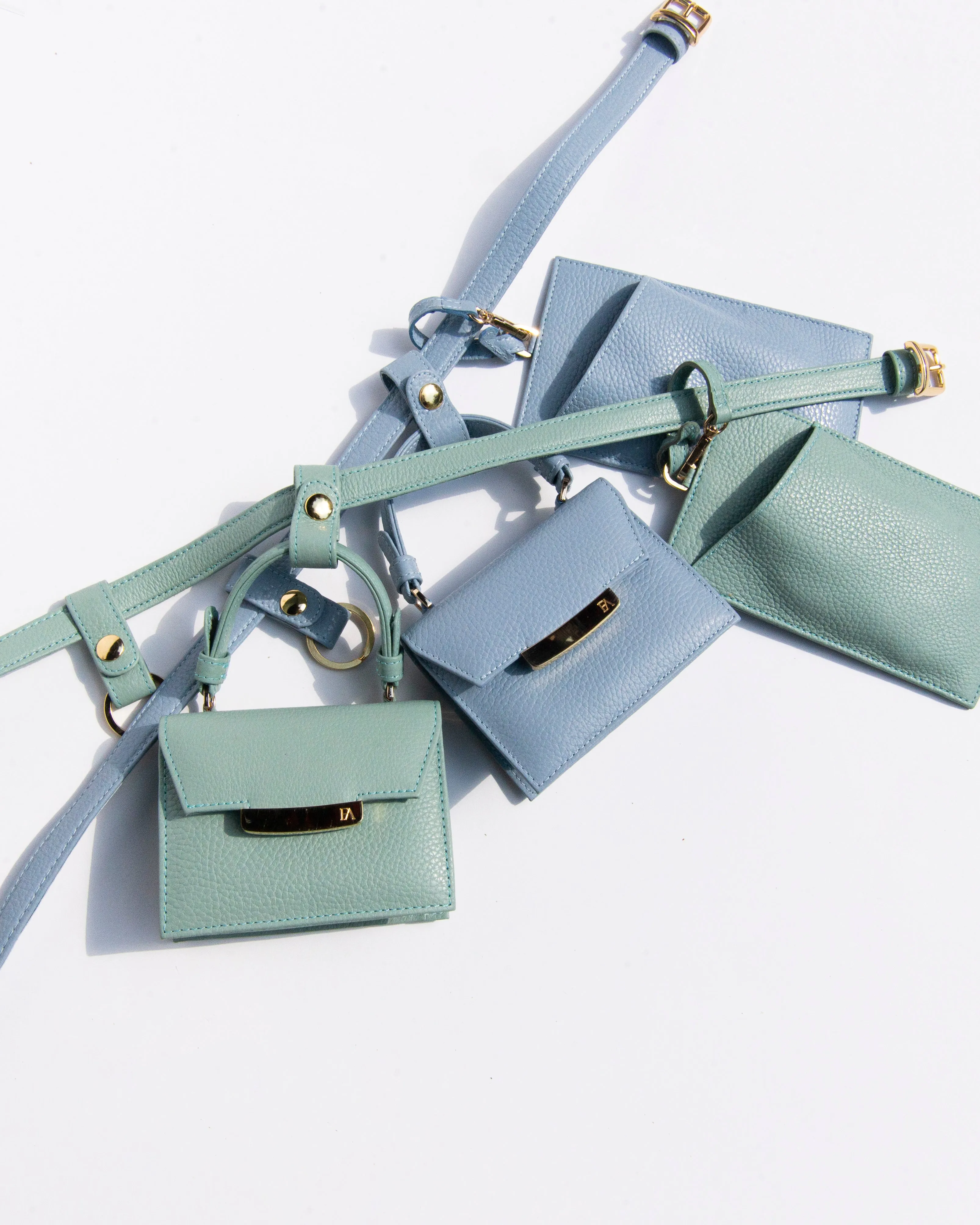 Baby Blue Micro Cynthia Belt Bag