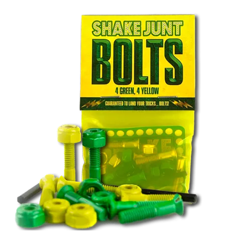 Bag O' Bolts 4 Green, 4 Yellow