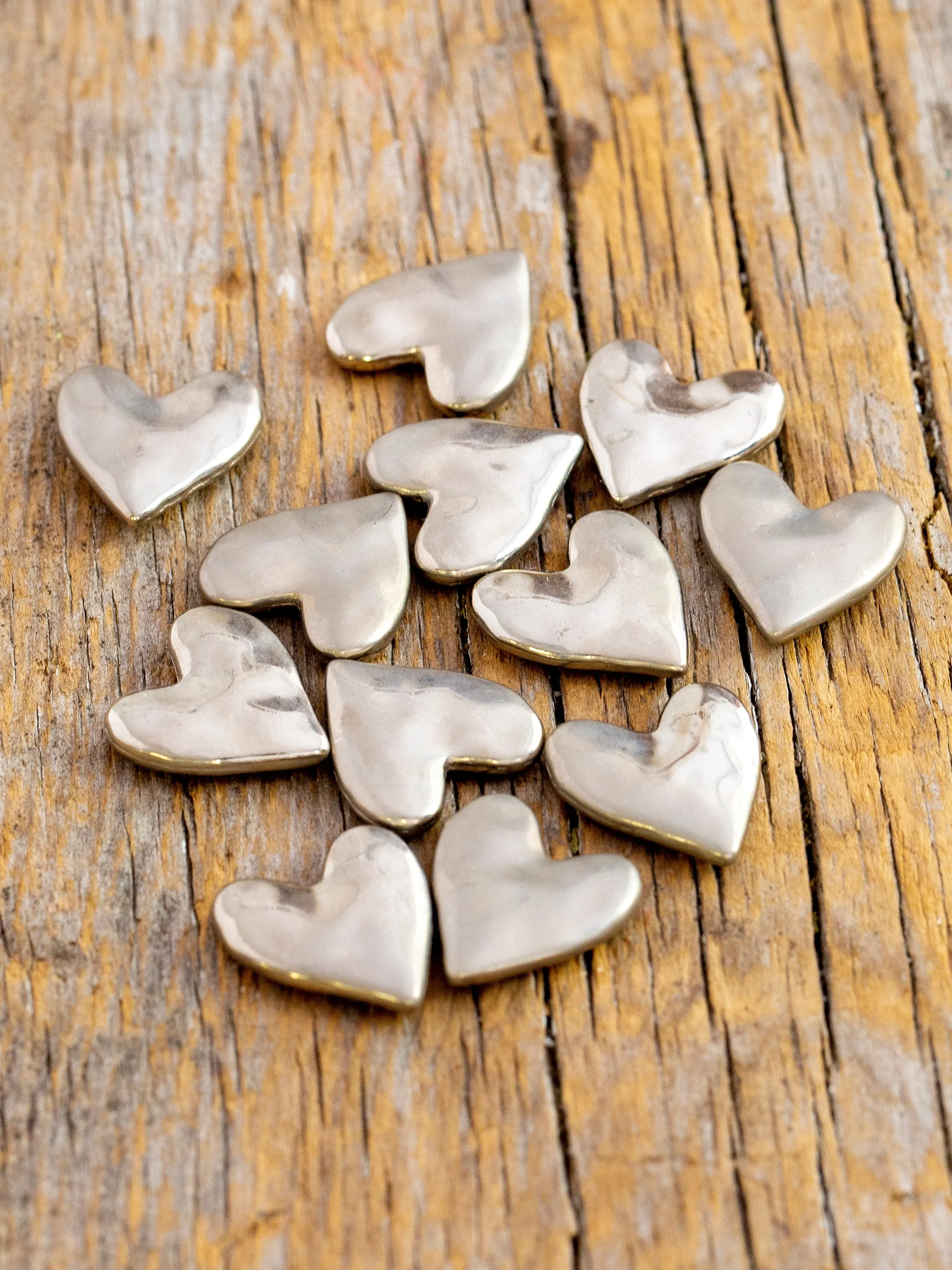 Bag of Tiny Tokens, Set of 12 - Hearts