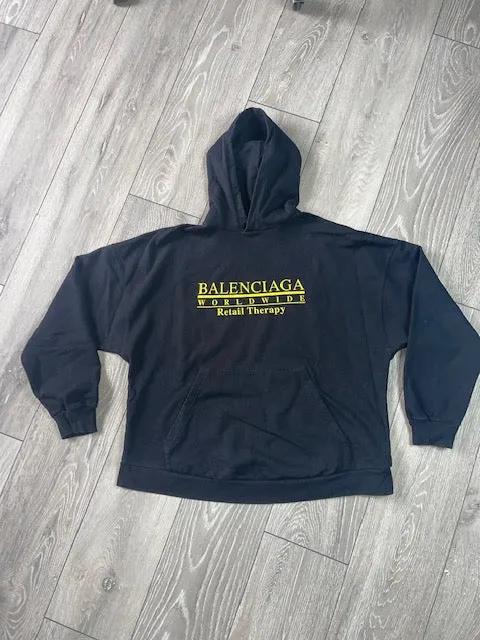 Balenciaga Unisex Retail Therapy Hoody Large