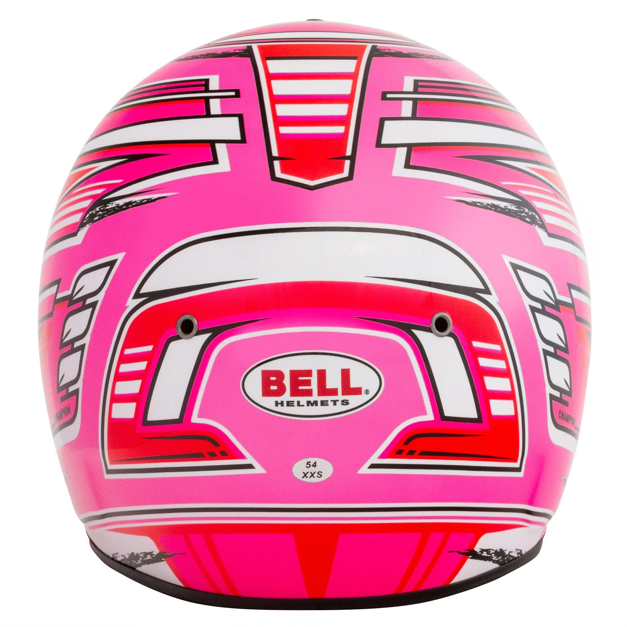 Bell KC7-CMR Champion Pink Kart Helmet  FREE Fleece Helmet Bag