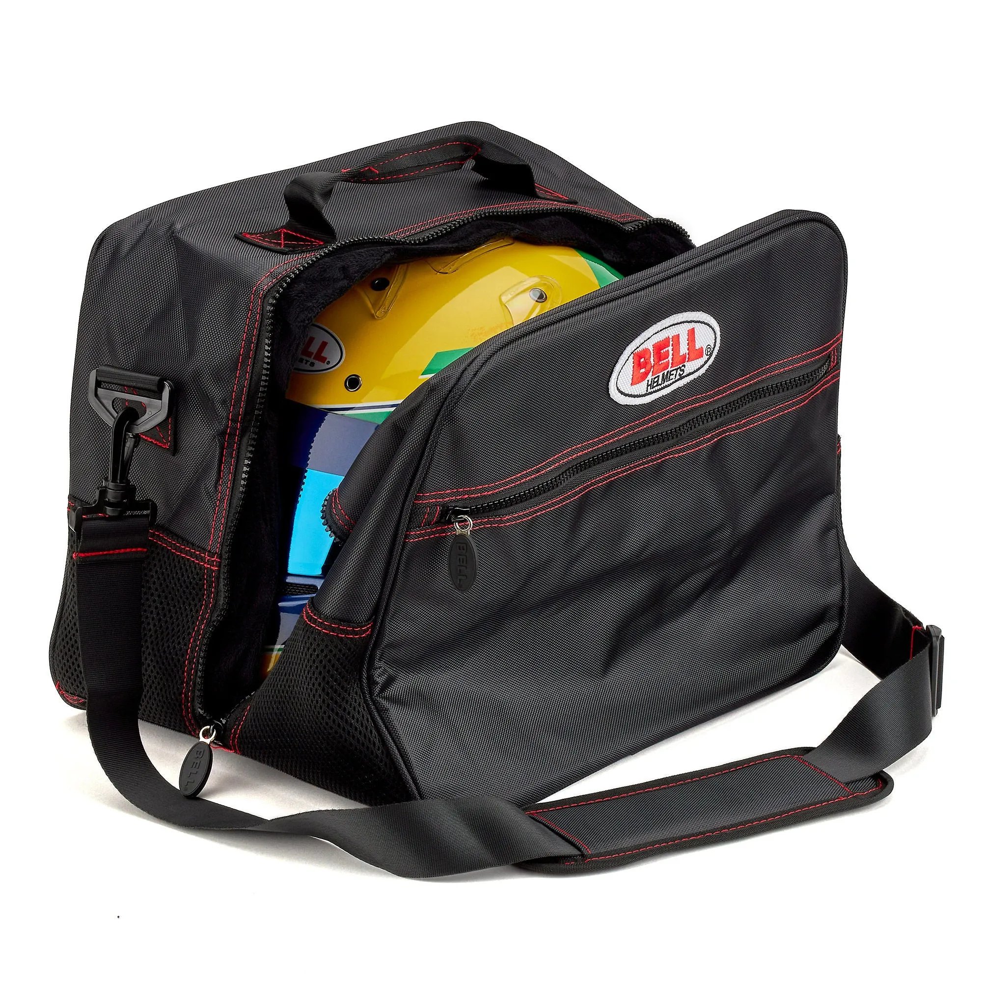 Bell KC7-CMR Kart Helmet - Ayrton Senna  Free HP Helmet Bag