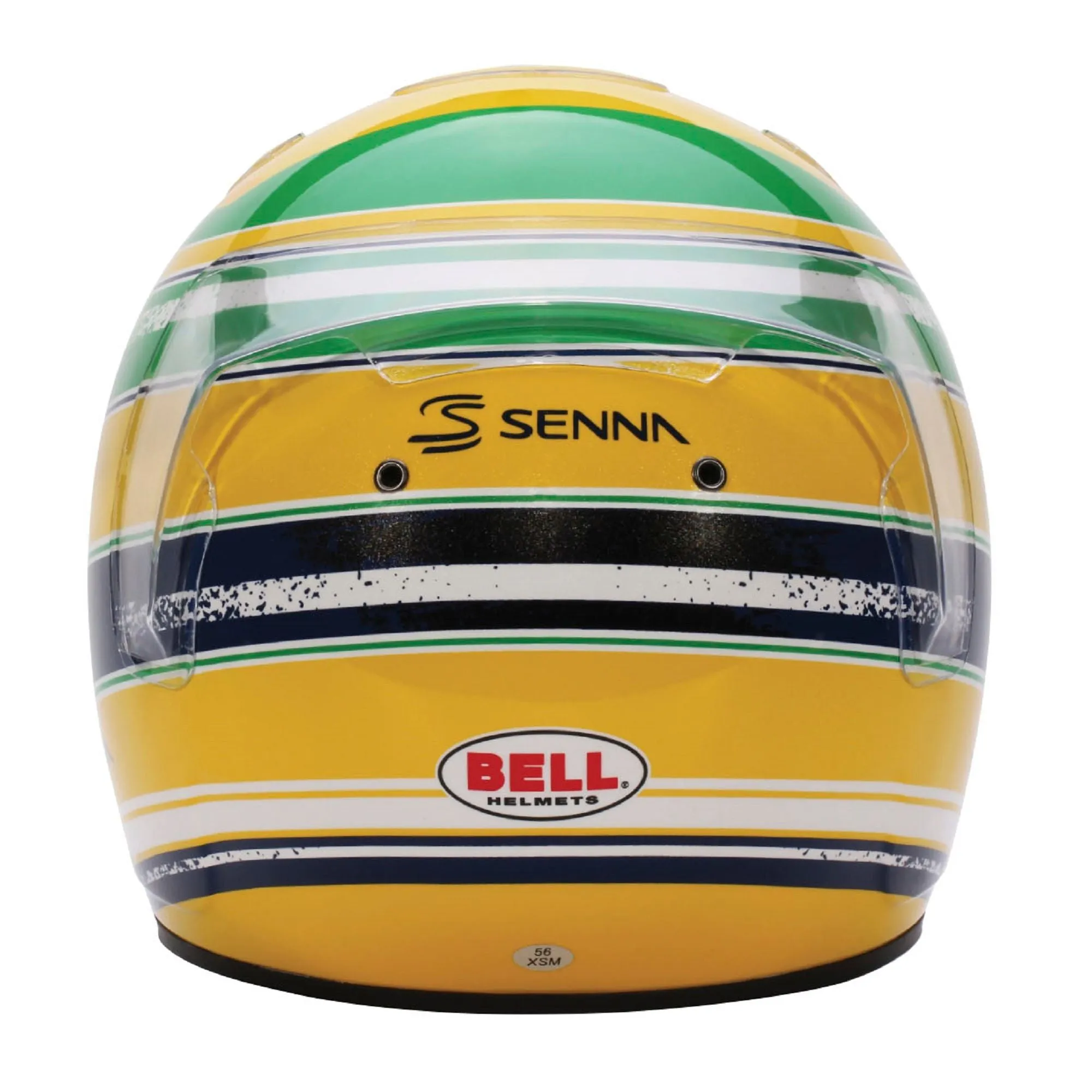 Bell KC7-CMR Kart Helmet - Ayrton Senna  Free HP Helmet Bag