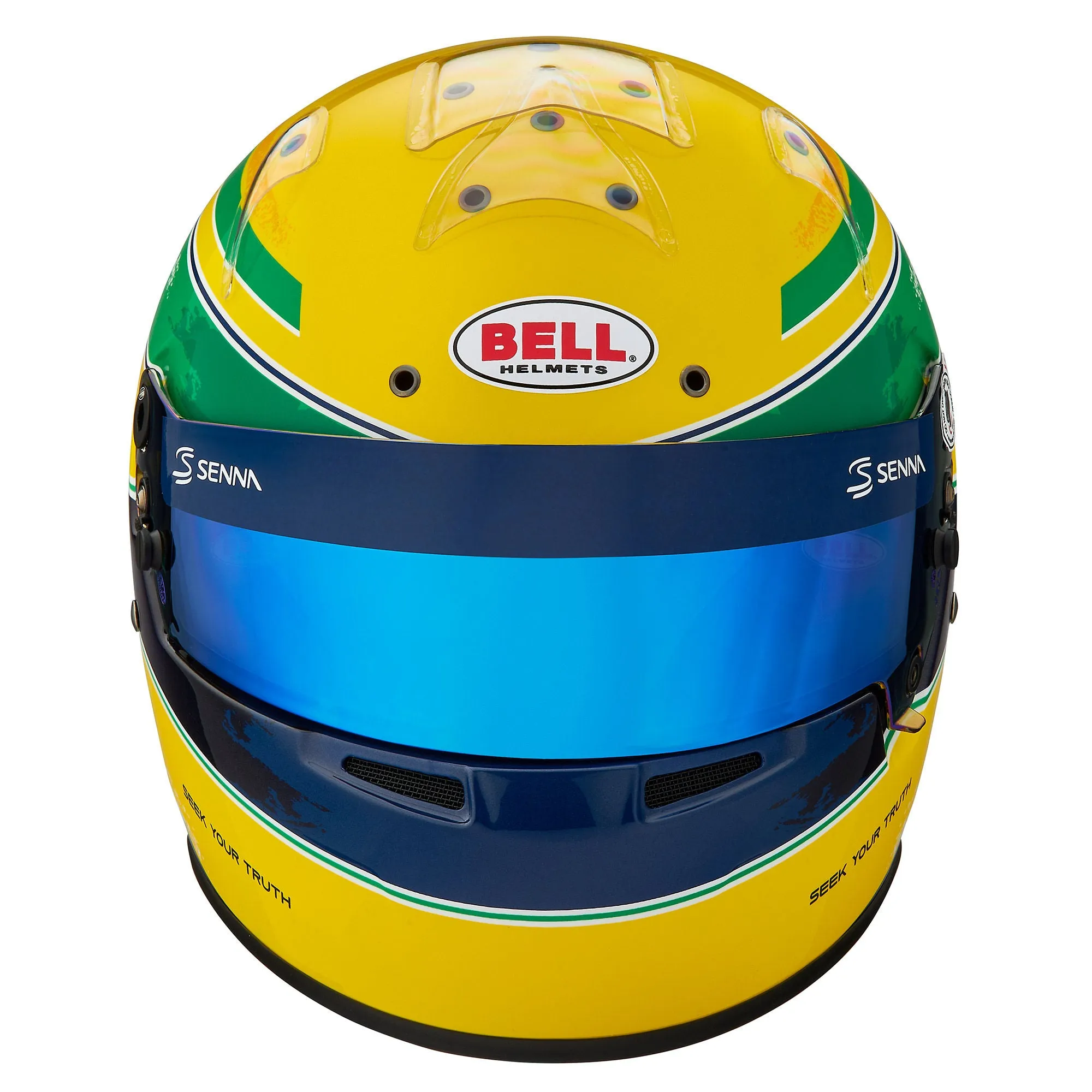 Bell KC7-CMR Kart Helmet - Ayrton Senna  Free HP Helmet Bag