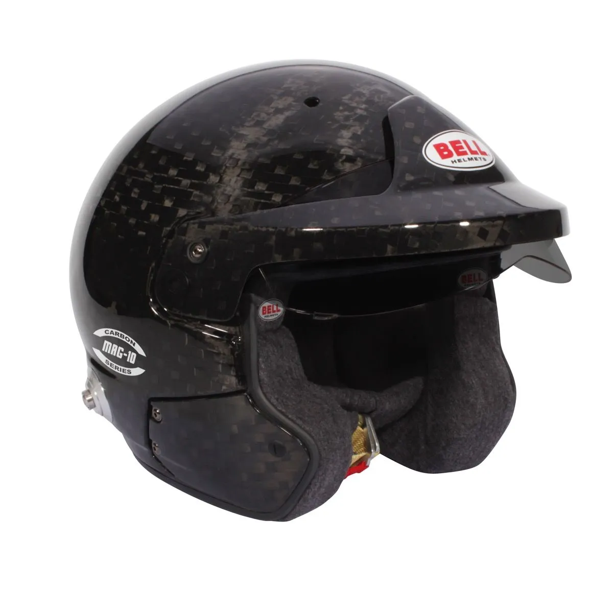 Bell MAG-10 Carbon SA2020, FIA8859-2015 Helmet  FREE Fleece Helmet Bag