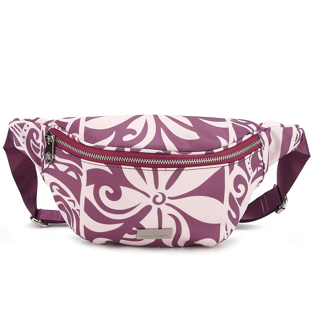 Belt Bag Ke'olu Tapa Tiare Mauve