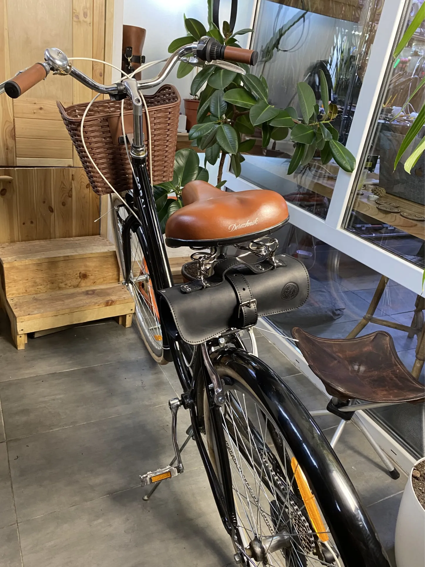 Bicycle Leather Saddle Bag | Bike Tool Organiser Roll