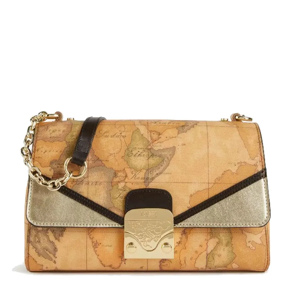 Borsa Donna a Tracolla 1A Classe Alviero Martini linea Gossip Bag stampa Geo Classic GZ42