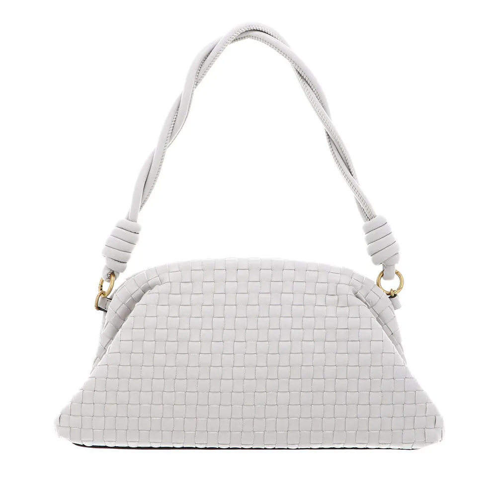 Borsa Donna Clutch con Tracolla GUESS linea Lisbet colore Stone