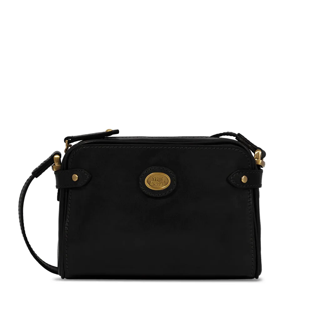 Borsa Donna Mini Bag a Tracolla THE BRIDGE in Pelle Nera linea Story