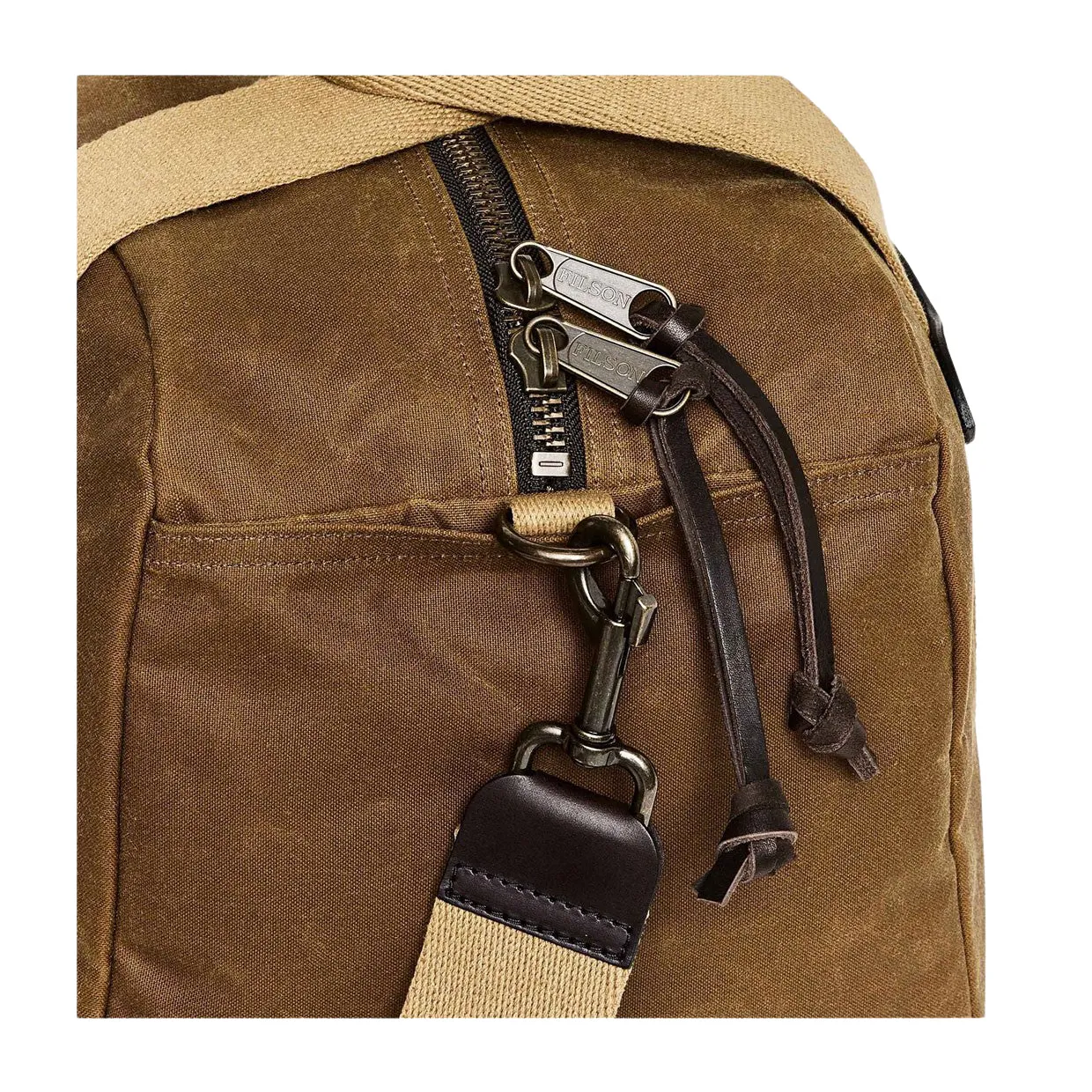 Borsa Filson Small Tin Cloth Duffle Bag Marrone