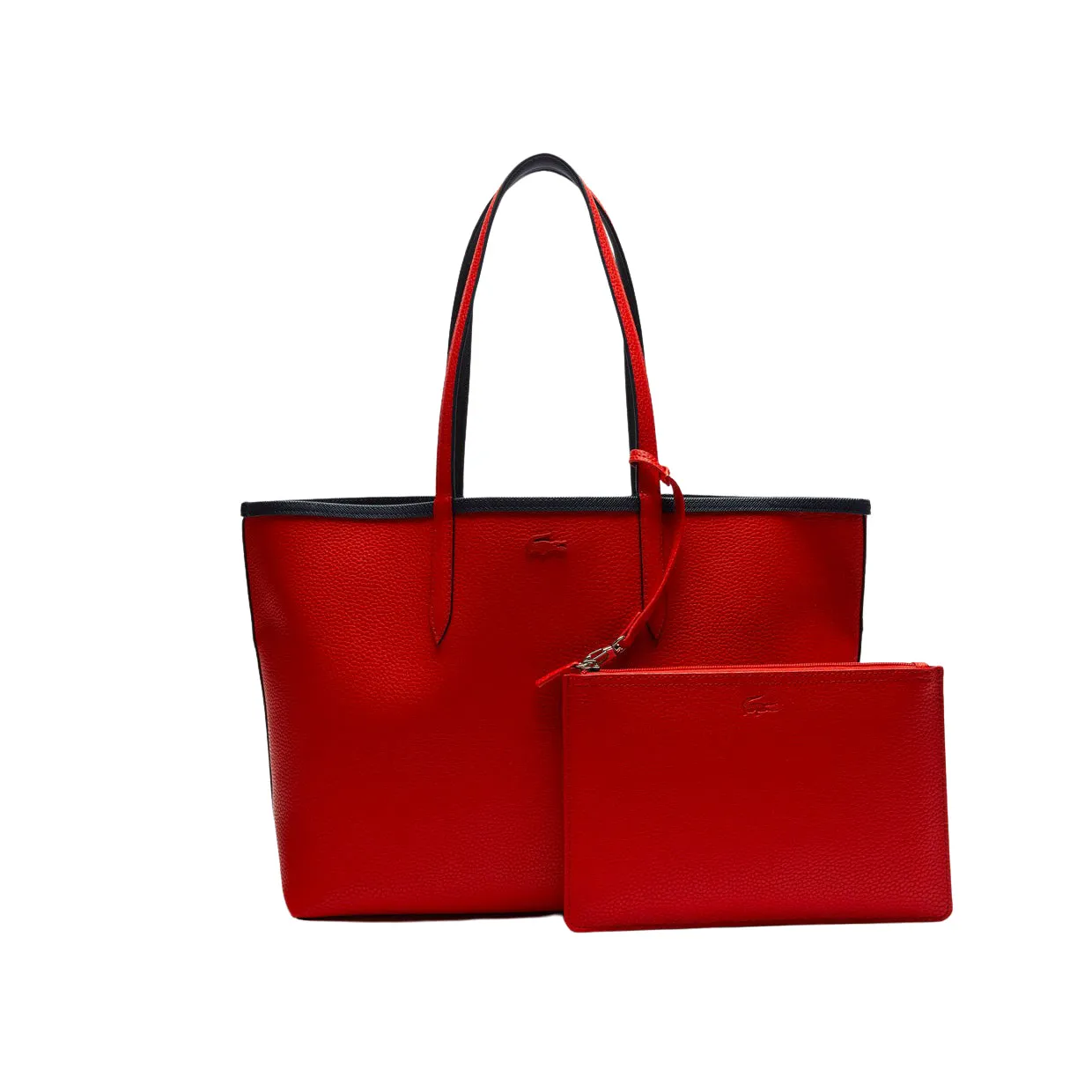 Borsa Lacoste Shopping Bag Anna Reversibile Blu / Rosso