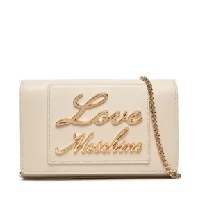 Clutch Donna con Tracolla LOVE MOSCHINO linea Lovely Love Avorio