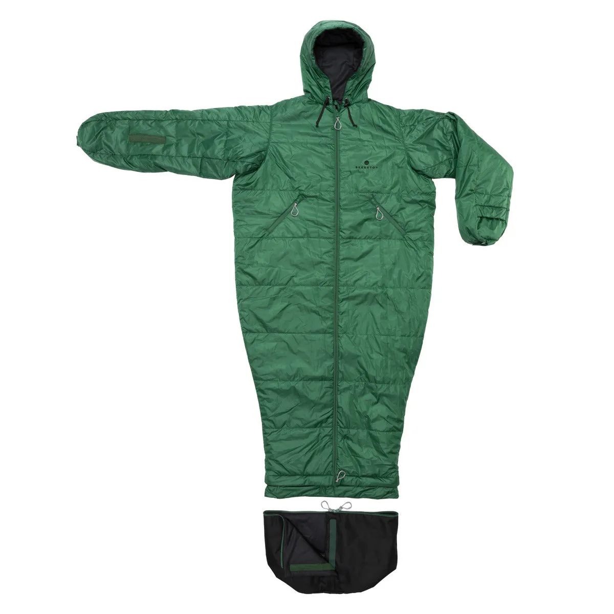 Cozybag Zippy - our extra wide sleeping bag with sleeves