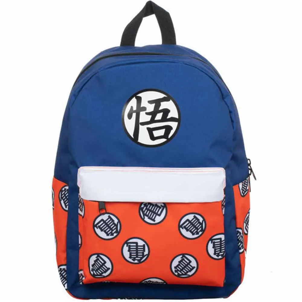 DRAGON BALL Z COLOR BLOCK LAPTOP BACKPACK