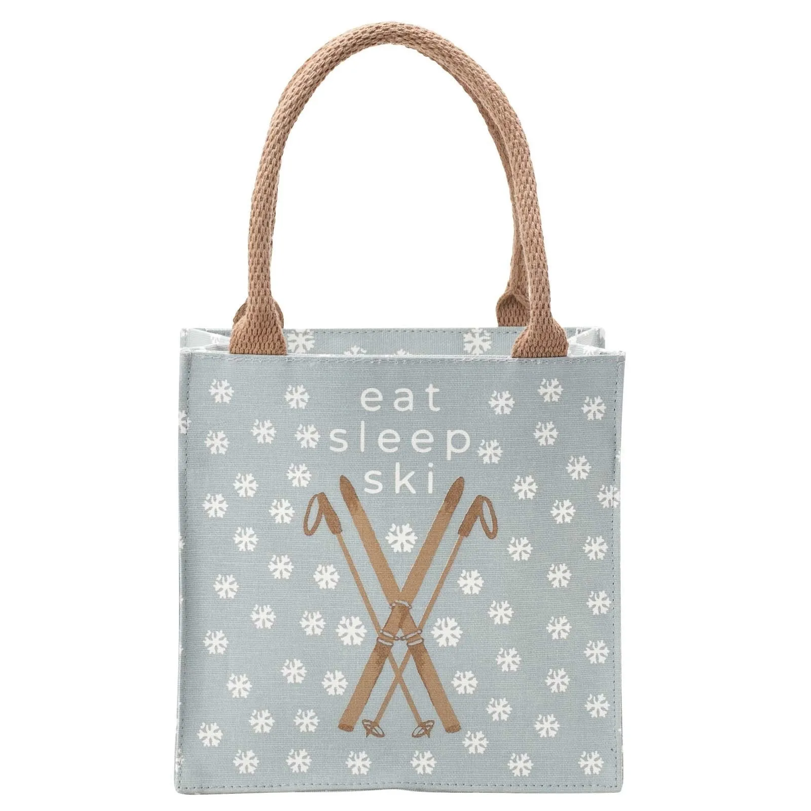 Eat Sleep Ski Itsy Bitsy Reusable Gift Bag