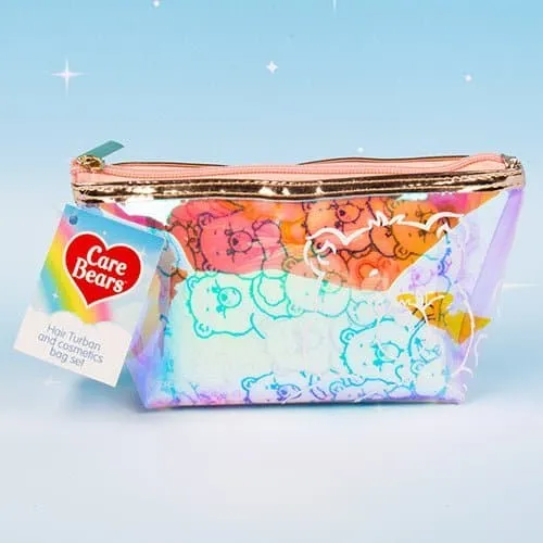 Fizz Creations Care Bears Hair Turban & Cosmetics Bag Set