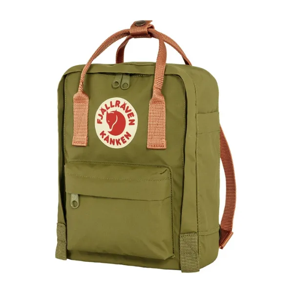 Fjallraven Kanken Mini Backpack - Foliage Green/Peach Sand