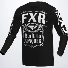 FXR Clutch MX Jersey Black/White