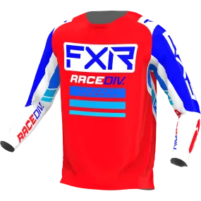 FXR Clutch Pro MX Jersey Red/Royal Blue/White