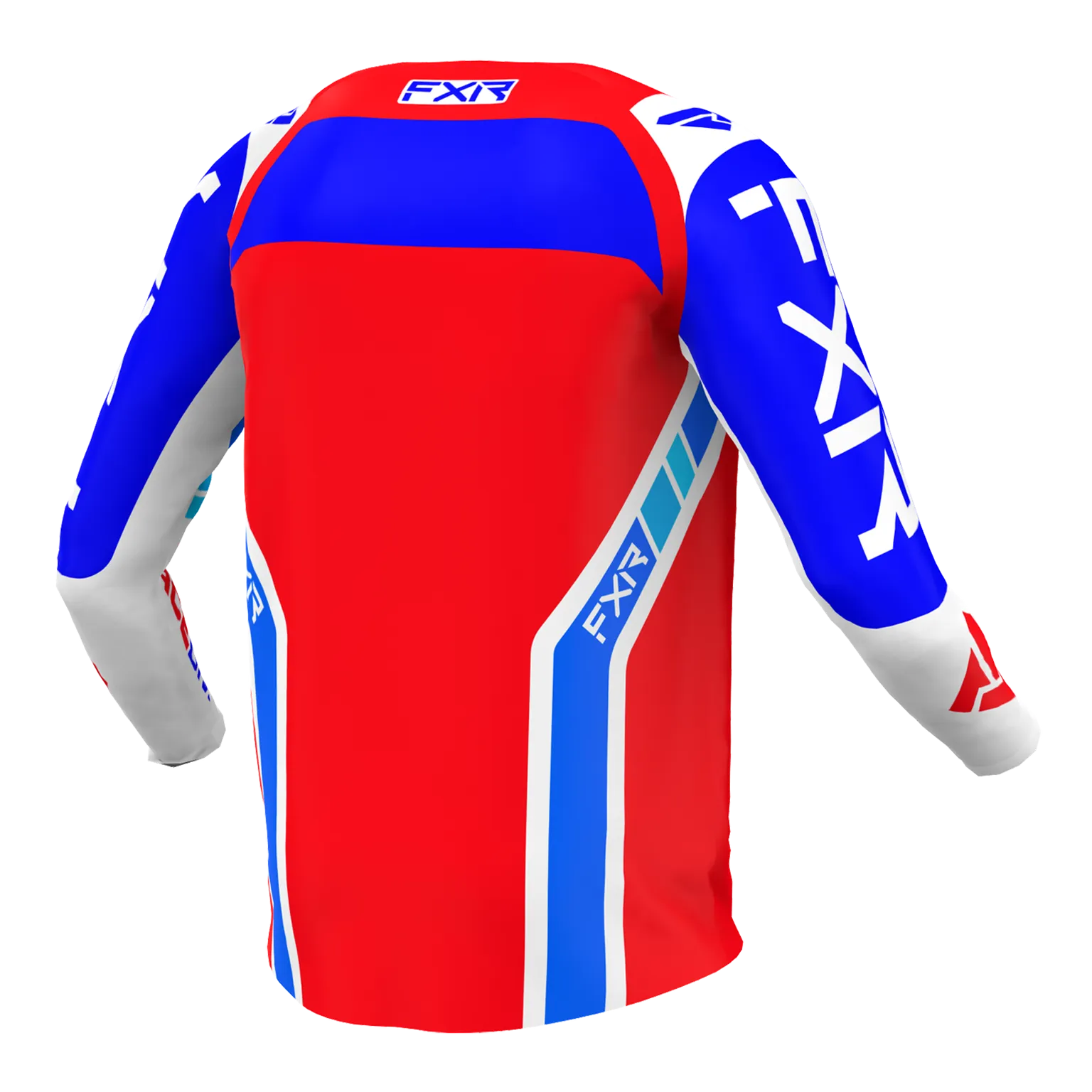 FXR Clutch Pro MX Jersey Red/Royal Blue/White