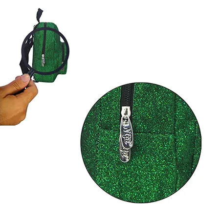 Green Glitter NGIL Mini Backpack