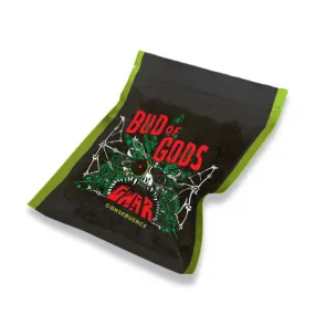 GWAR Bud of Gods Small Batch CBD Hemp Flower 3.5 or 7 Gram Mylar Bag