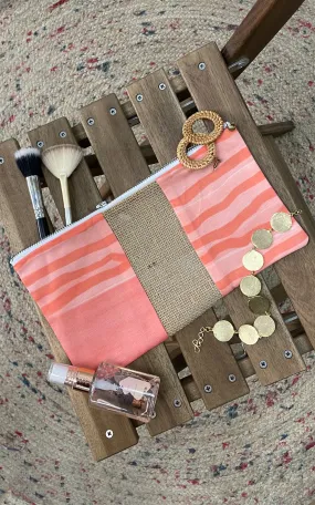 Hand Brush Painted Multipurpose Pouch