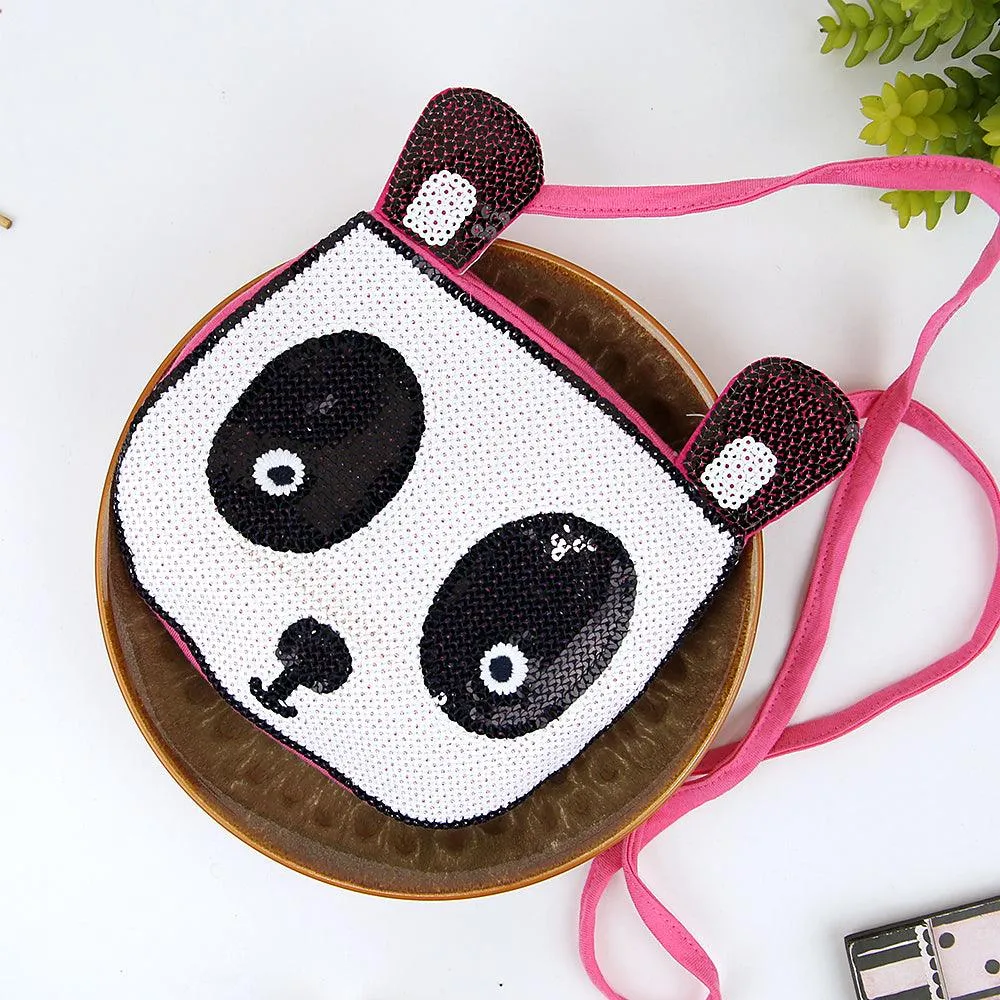 Imported Stylish Sequin Cross Body Cotton Bag For Girls