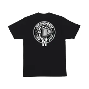 Independent For Life Clutch T-Shirt - Black