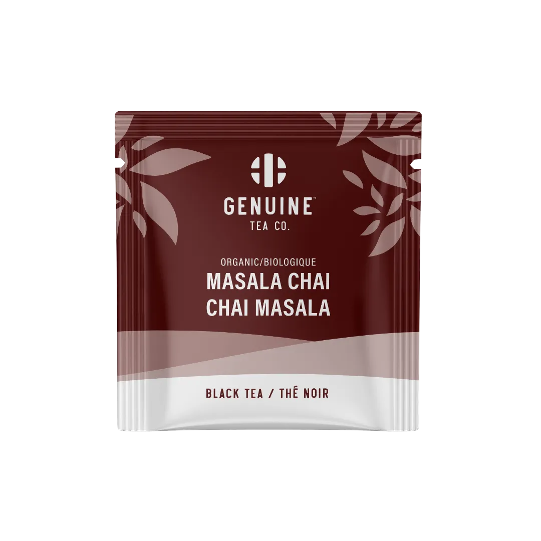 Individually Wrapped Organic Masala Chai Tea Bag