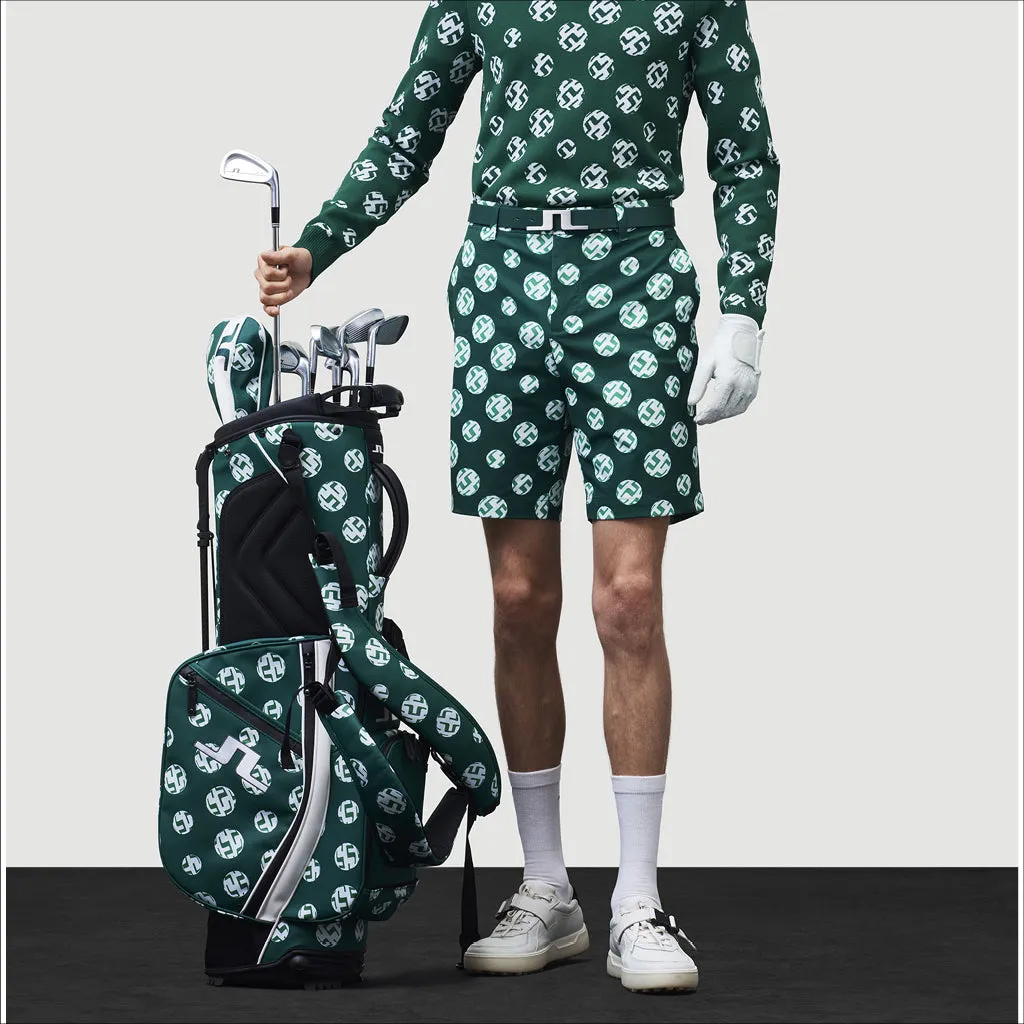 J. Lindeberg Play Stand Bag Print Rain Forest Sphere Dot