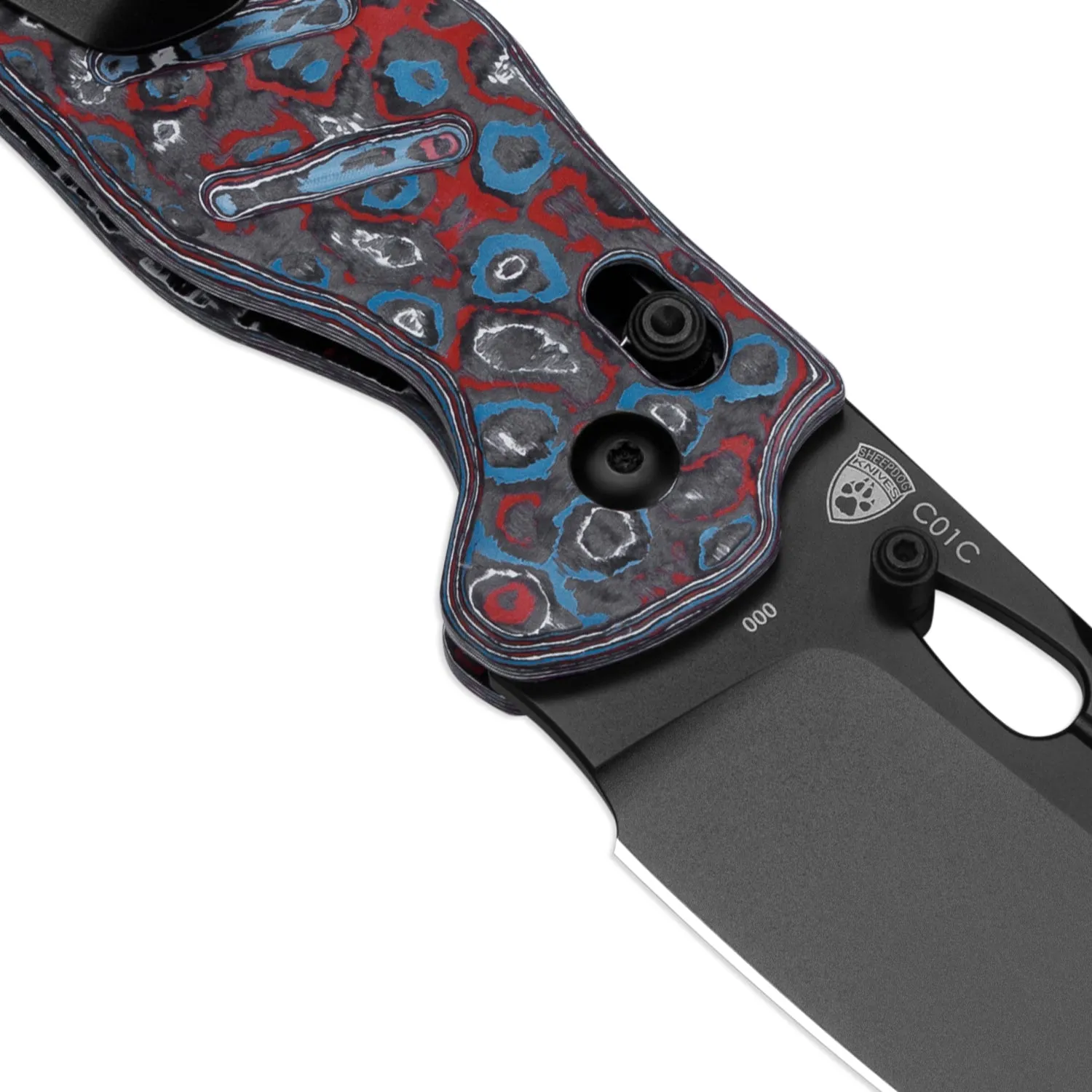 Kizer C01C S35VN Blade Clutch Lock Fatcarbon Handle Ki4488AC1 (3.15 Black)