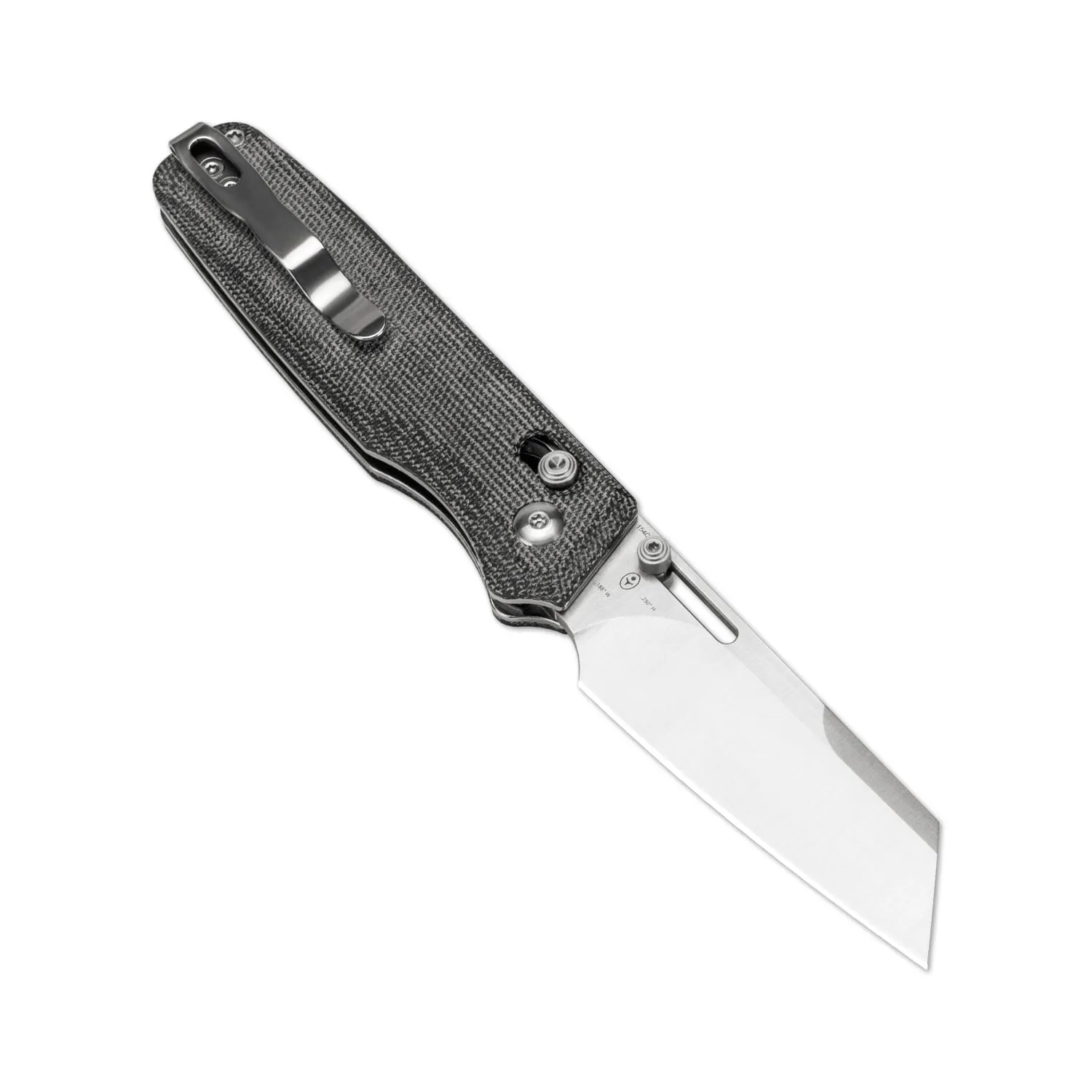 Kizer Task 154CM Blade Clutch Lock Micarta Handle V3641C1 (3.04 Satin)