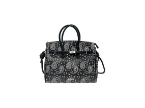 LE PANDORINE Gipsy Bag Classe Borsa Ricamo Black Nero PE22DBO02970-03