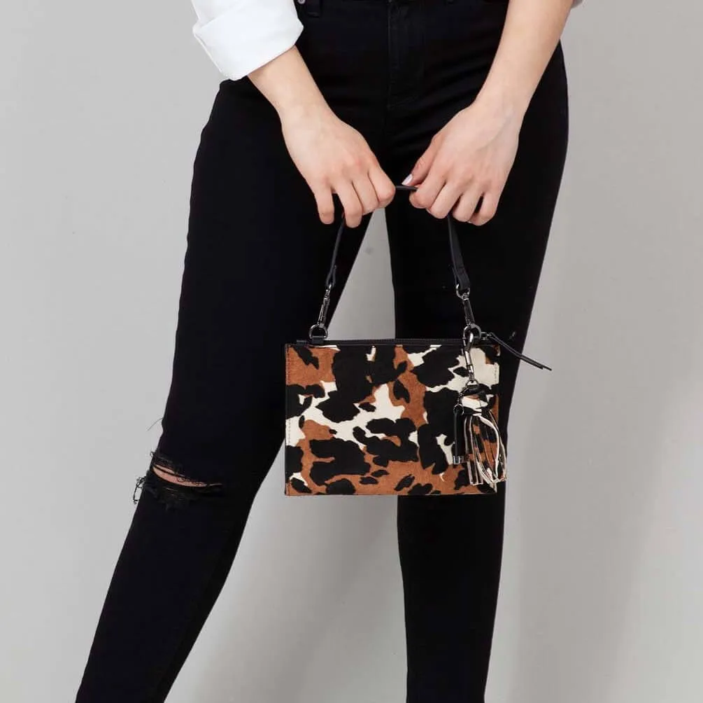 Leather Mini Clutch - Cowhide