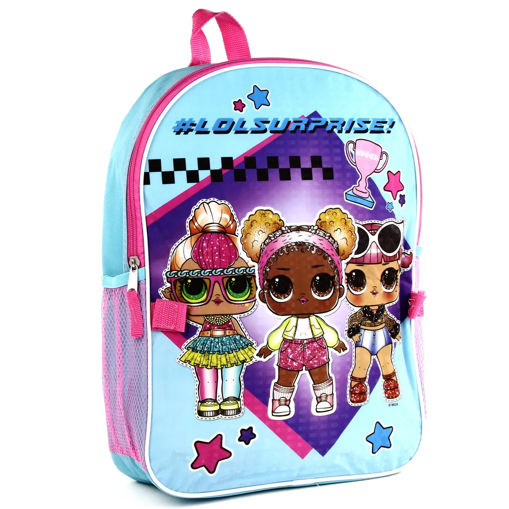 LOL Surprise 16 Inch Backpack / Lunch Bag Set (non-personalized)