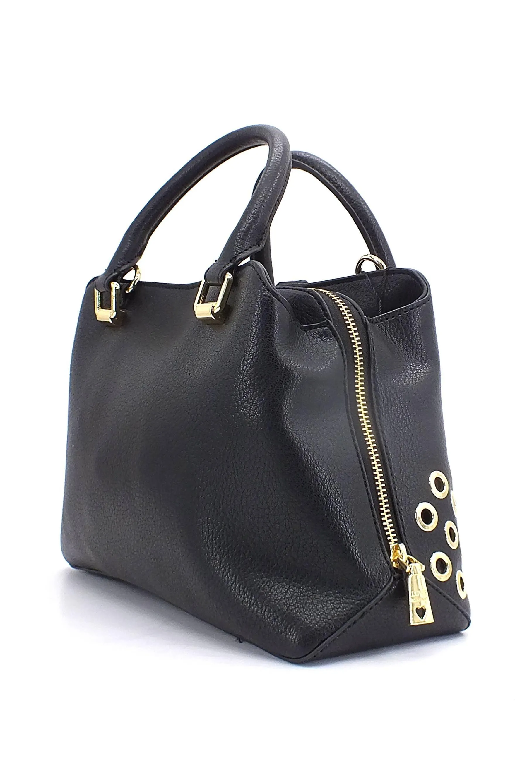 LOVE MOSCHINO Borsa Hand Bag Eyelets Nero JC4341PP0FKD0000