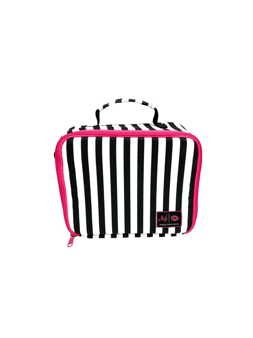 Makeup Junkie Bags - Lunch Date Bag- Glam Stripe [Pre-Order]