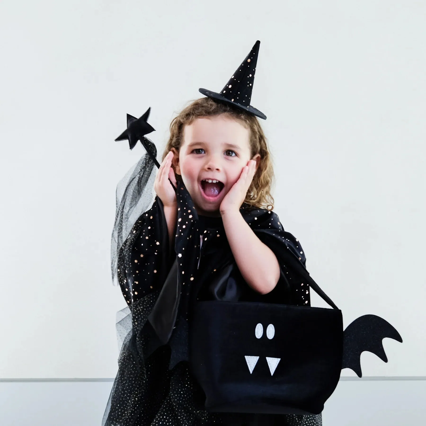 Mimi and Lula Bat Trick Or Treat Bag