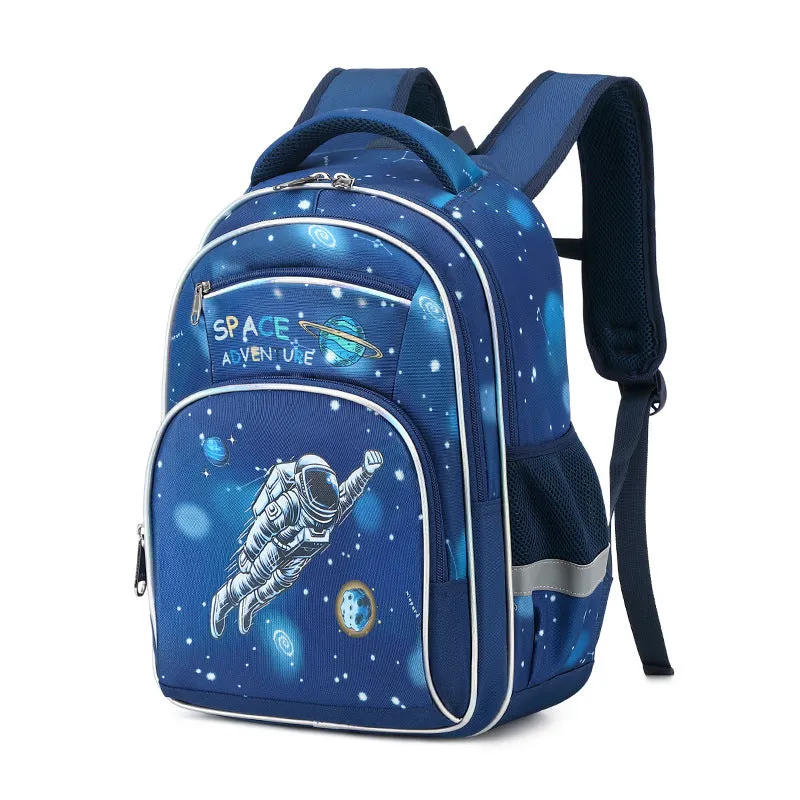 New Schoolbag Children's Grade 3-6 Primary School Boy Large-Capacity Backpack Backpack Space Schoolbag Girl