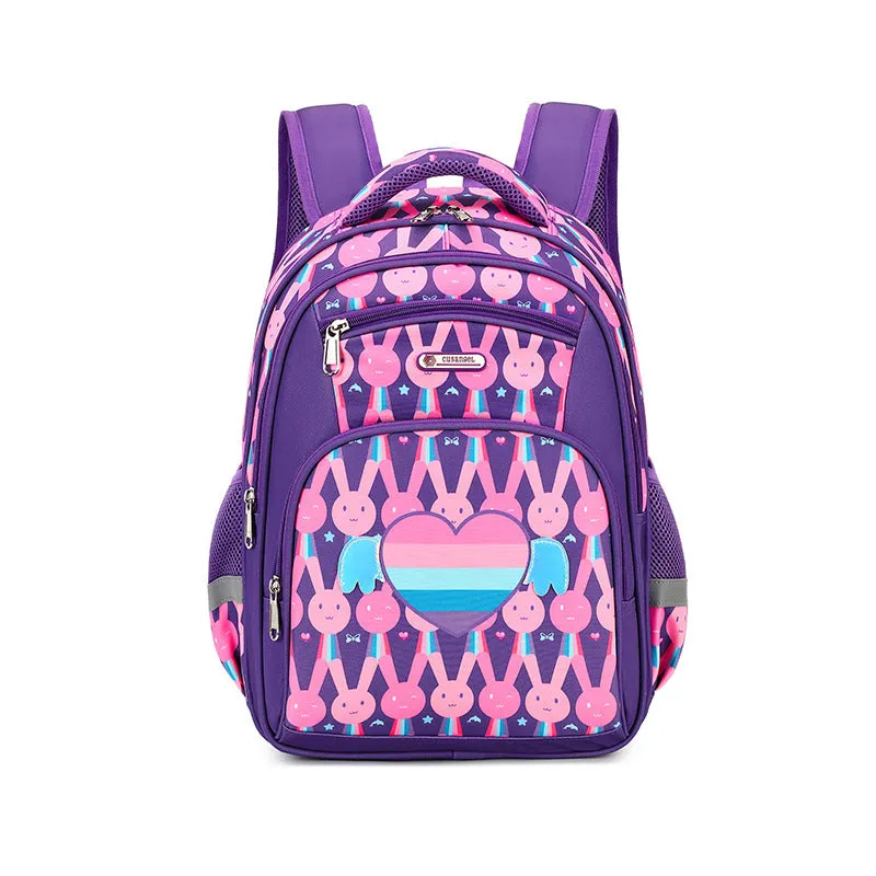 New Schoolbag Children's Grade 3-6 Primary School Boy Large-Capacity Backpack Backpack Space Schoolbag Girl