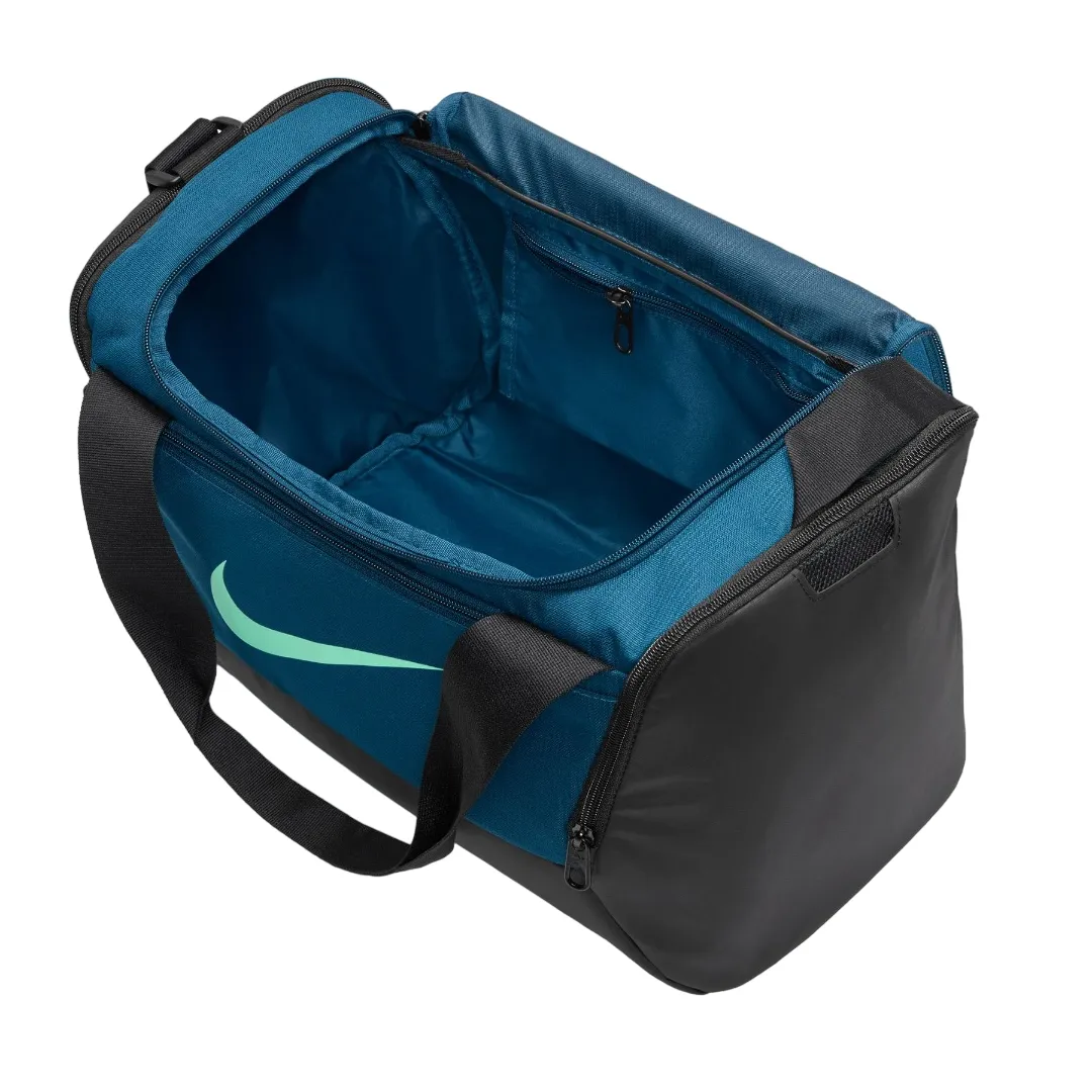 Nike 25 liter Brasilia gym bag DM3977-460 blue black green