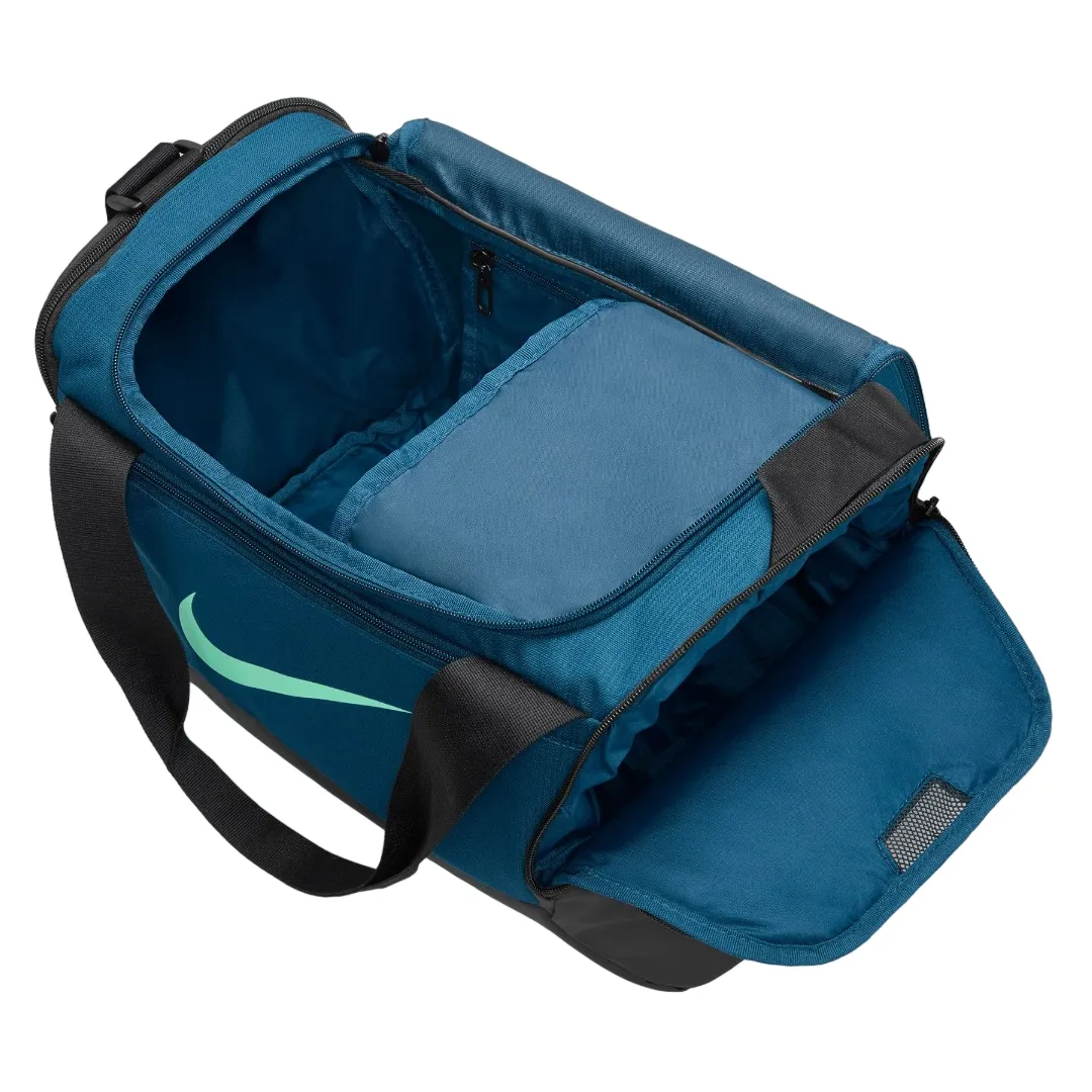 Nike 25 liter Brasilia gym bag DM3977-460 blue black green