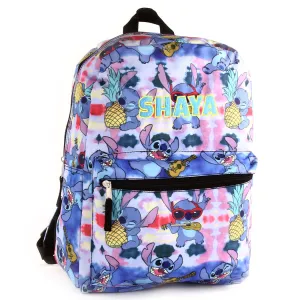 Personalized Embroidered 16 Inch Disney Stitch Backpack