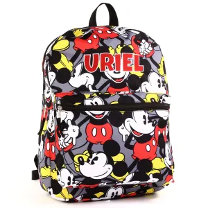 Personalized Embroidered 16 Inch Mickey Mouse Backpack