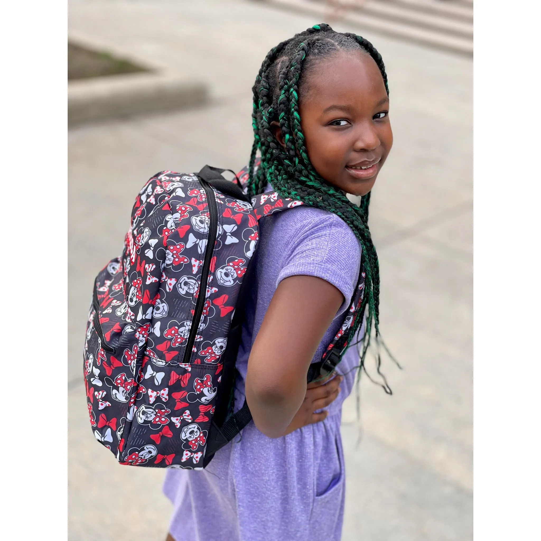 Personalized Embroidered 16 Inch Minnie Mouse Backpack