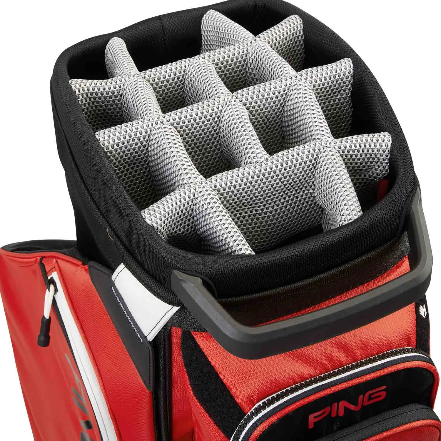 Ping Traverse 214 Golf Cart Bag - Red/Black/White